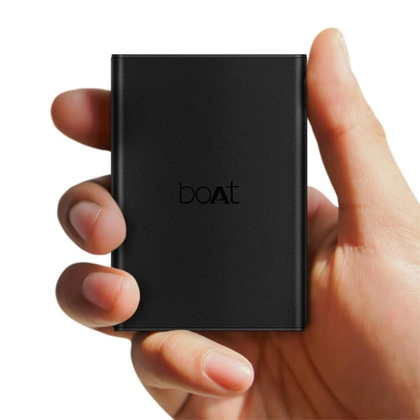boAt Pocket Energyshroom PB400 Pro 20000mAh Power Bank - Black - Black