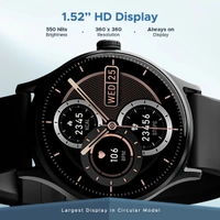boAt Primia Celestial with 3.86 cm (1.52 Inch) HD Display Smartwatch - Cyan Blue - Cyan Blue