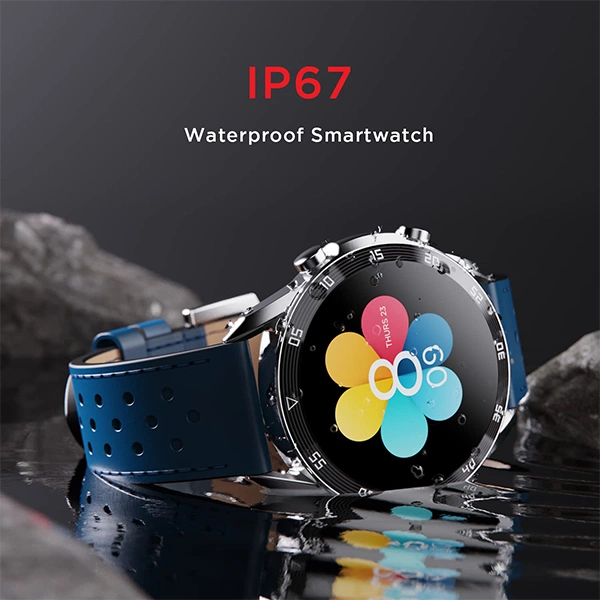 boAt Primia Smart Watch with Bluetooth Calling - Ocean Blue - Ocean Blue
