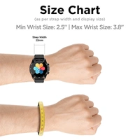 boAt Primia Smart Watch with Bluetooth Calling - Ocean Blue - Ocean Blue