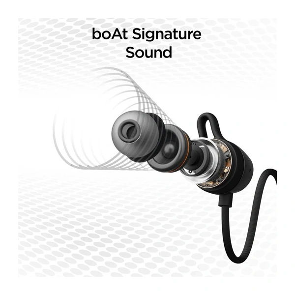 boAt Rockerz 109 Neckband with Environmental Noise Cancellation - Blue - Blue