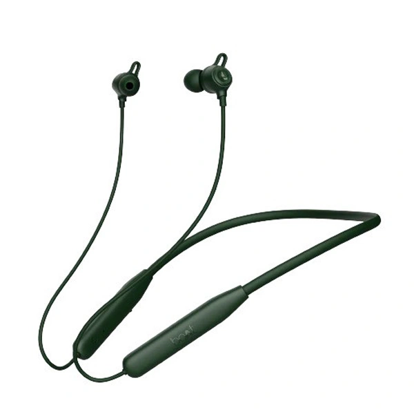 boAt Rockerz 109 Neckband with Environmental Noise Cancellation - Green - Green