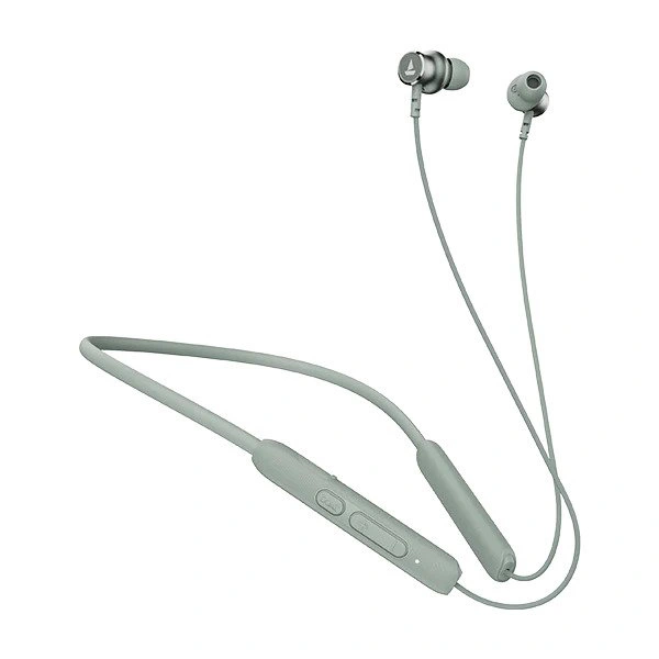 boAt Rockerz 195V2 Pro Wireless Earphone with 30 Hours Playback - Ash Green - Ash Green