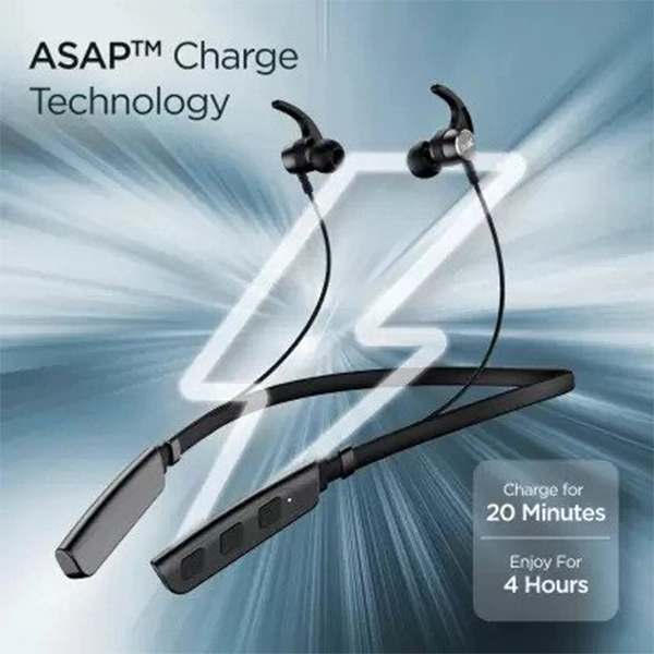 boAt Rockerz 235v2 with ASAP Charge Upto 8 Hours Playback Bluetooth Neckband