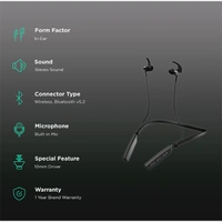 boAt Rockerz 238 Pro Neckband (IPX5 Water Resistant, Fast Charging, Active Black)