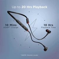 boAt Rockerz 245 Pro Bluetooth Neckband - Cool Blue - Cool Blue