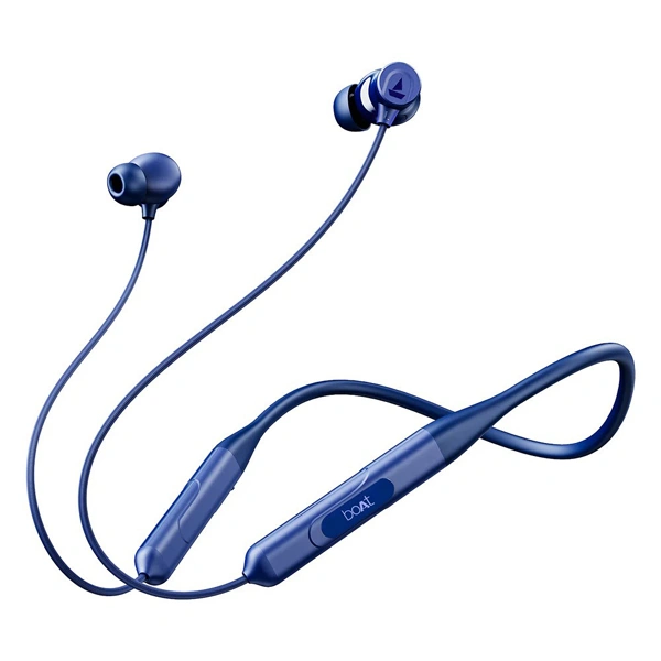boAt Rockerz 255 ANC Bluetooth Neckband - Blue - Blue