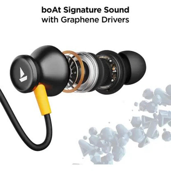 boAt Rockerz 255 Arc Wireless Neckband - Cosmos Black - Cosmos Black