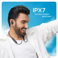 boAt Rockerz 255 Pro+ Bluetooth Neckband - Blue - Blue