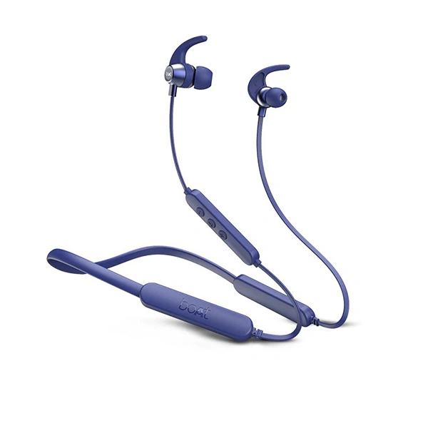 boAt Rockerz 255 Pro+ Bluetooth Neckband - Blue - Blue