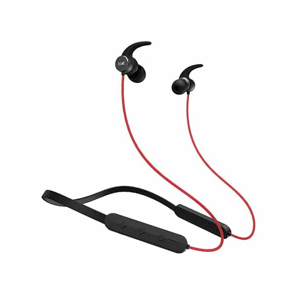 boAt Rockerz 255 Pro in Ear Bluetooth Neckband - Red - Red