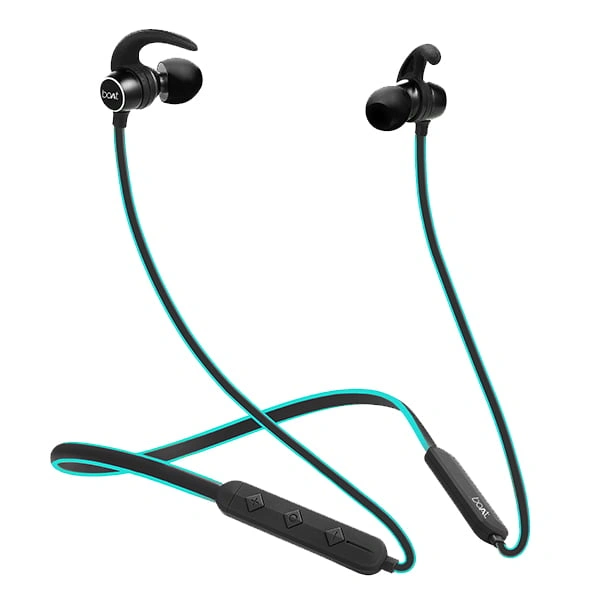 boAt Rockerz 255R Bluetooth Earphones with Mic - Blue - Blue, New