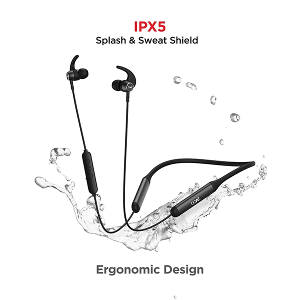 boAt Rockerz 330 Pro in-Ear Bluetooth Neckband - Blue - Blue