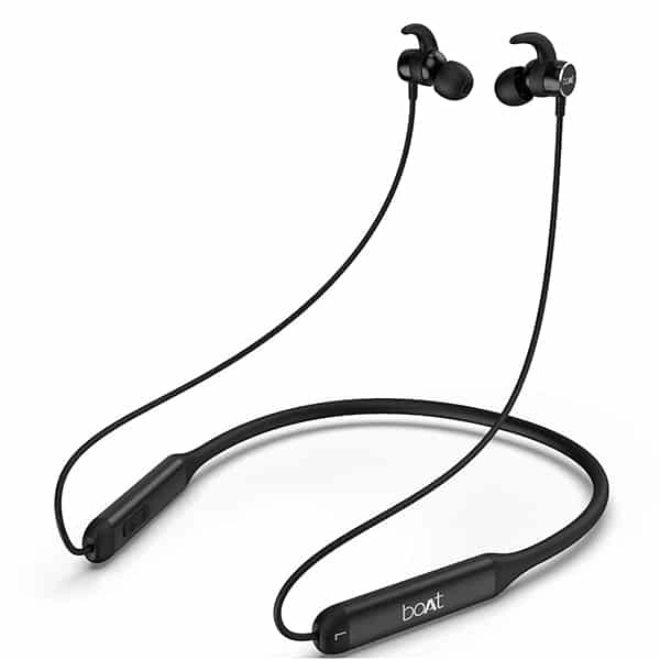 boAt Rockerz 330 Wireless Neckband - Black - Black