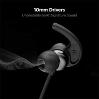 boAt Rockerz 330 Wireless Neckband - Black - Black