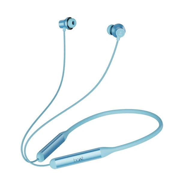 boAt Rockerz 333 ANC Bluetooth Neckband - Blue - Blue