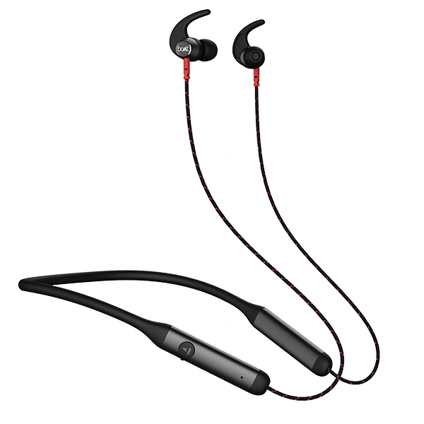 boAt Rockerz 333 Bluetooth Neckband - Red - Red