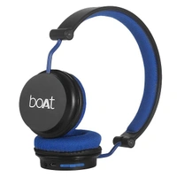 boAt Rockerz 400 Bluetooth Over Ear Headphone - Black - Black
