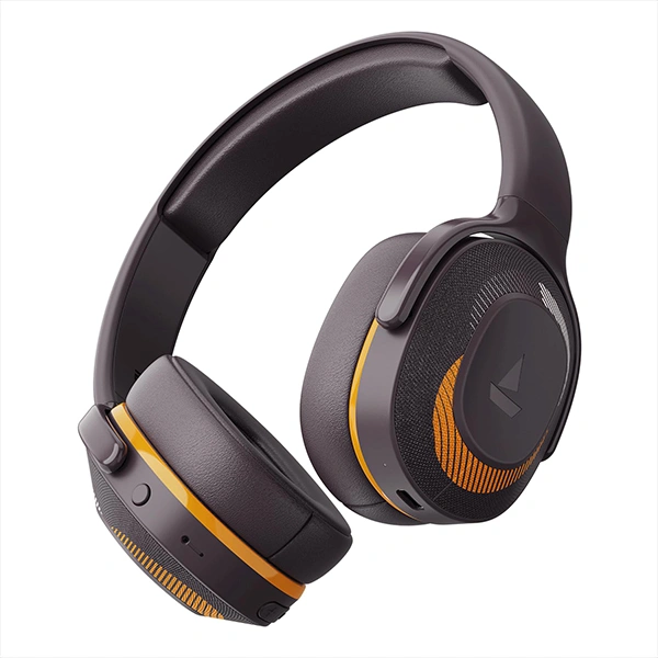boAt Rockerz 425 Bluetooth Wireless On Ear Headphones - Calm Orange - Calm Orange