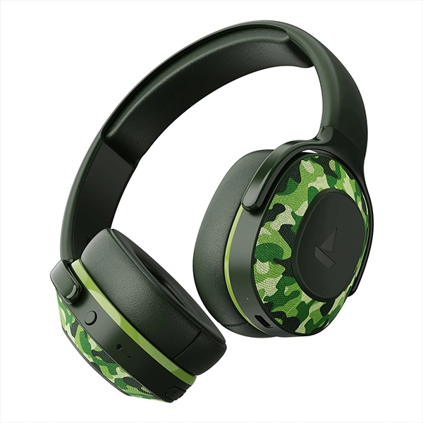 boAt Rockerz 425 Bluetooth Wireless On Ear Headphones - Army Green - Army Green