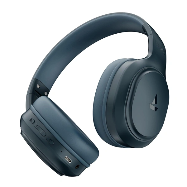 boAt Rockerz 430 Wireless Headphones with Voice Assistant - Blue - Blue