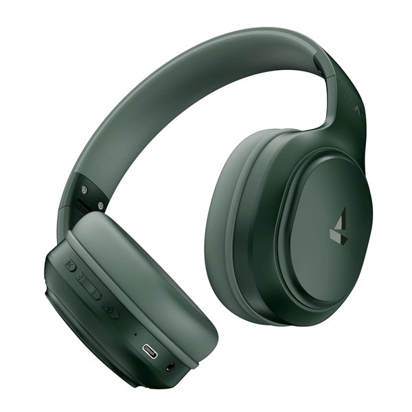 boAt Rockerz 430 Wireless Headphones with Voice Assistant - Green - Green
