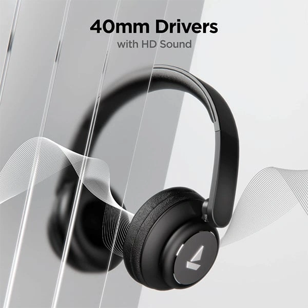 boAt Rockerz 450 Bluetooth Headphones - Aqua Blue - Aqua Blue
