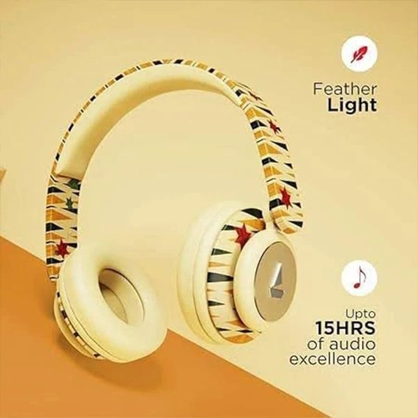 boAt Rockerz 450 Masaba Edition Aztec Fusion Headphones