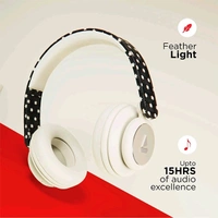 boAt Rockerz 450 Masaba Edition Black Star Headphones