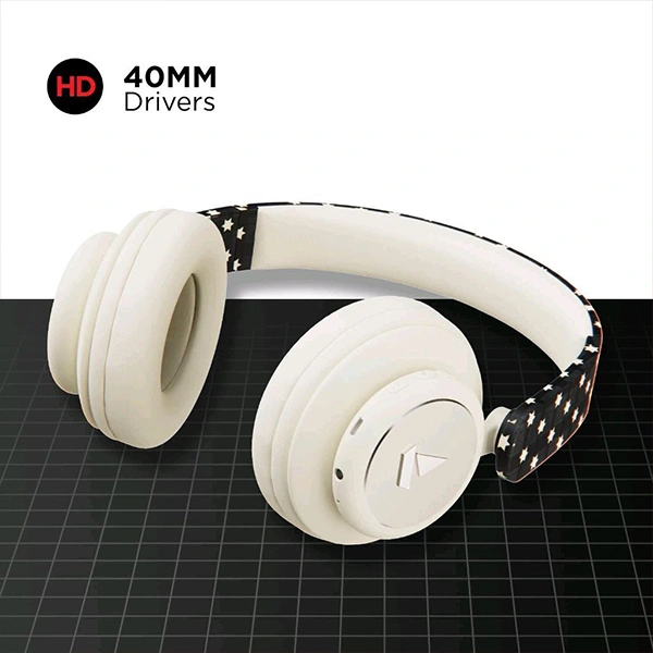 boAt Rockerz 450 Masaba Edition Black Star Headphones