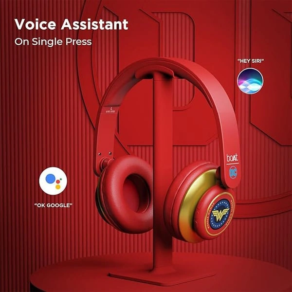 boAt Rockerz 450 Wonder Woman Edition Bluetooth Headphones
