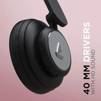 boAt Rockerz 450R On-Ear Headphones with 15 Hours Battery - Beige - Beige