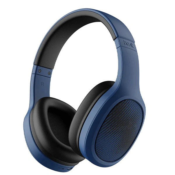 boAt Rockerz 460 Bluetooth Wireless Headphones - Bold Blue - Bold Blue