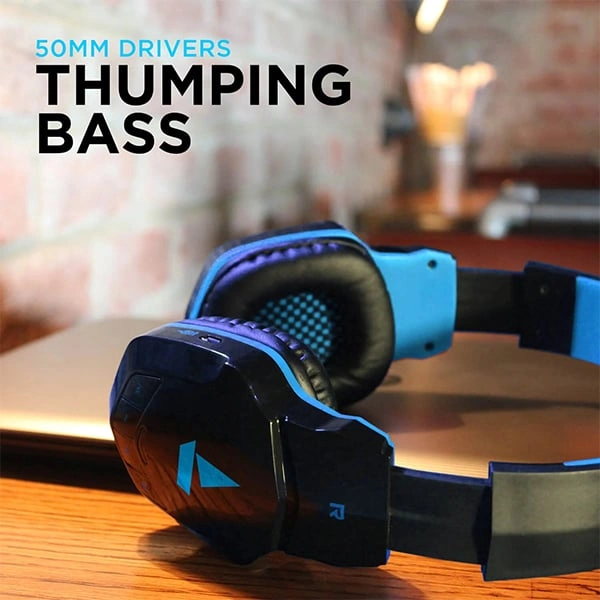 boAt Rockerz 510 Wireless Headphone - Blue - Blue