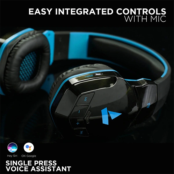 boAt Rockerz 510 Wireless Headphone - Blue - Blue
