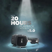 boAt Rockerz 600 Bluetooth On Ear Headphones - Black - Black