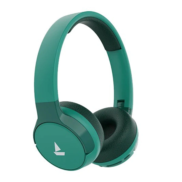 boAt Rockerz 650 with 60 Hours Battery Backup Bluetooth Headphones - Green - Green