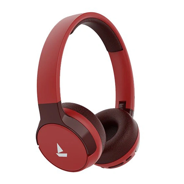 boAt Rockerz 650 with 60 Hours Battery Backup Bluetooth Headphones - Red - Red