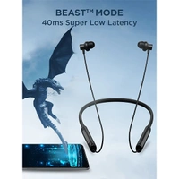 boAt Rockerz Apex Bluetooth Wireless in Ear Earphones - Funk Lime - Funk Lime