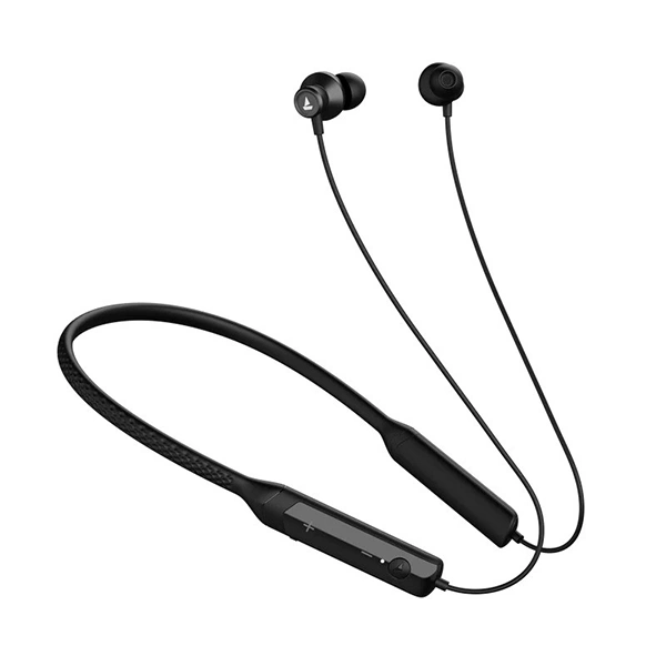 boAt Rockerz Apex Bluetooth Wireless in Ear Earphones - Stellar Black - Stellar Black