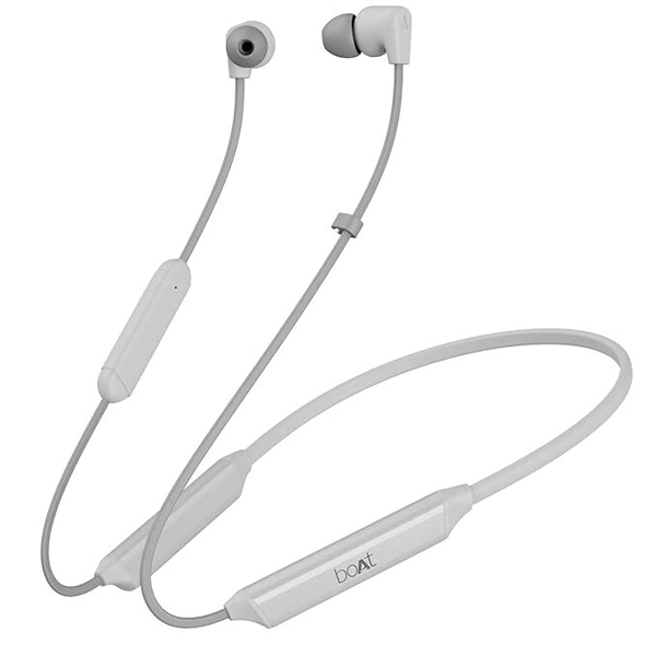 boAt Rockerz Trinity in Ear Earphones with 150H Playtime - White - White