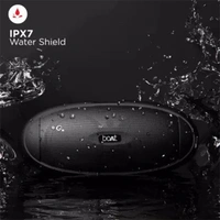 boAt Rugby Plus Wireless Bluetooth Speaker With 16W Stereo Sound - Red - Red