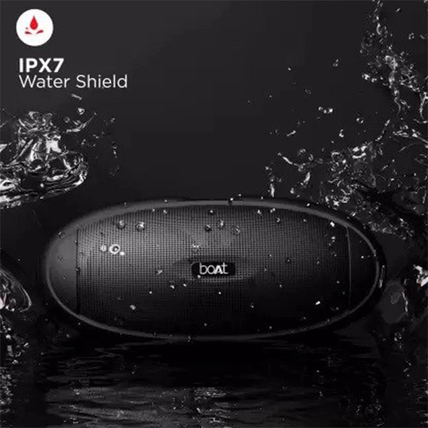 boAt Rugby Plus Wireless Bluetooth Speaker With 16W Stereo Sound - Red - Red