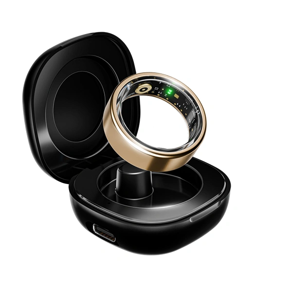 boAt Smart Ring Active with Stainless Steel Design - Rose Gold - Rose Gold