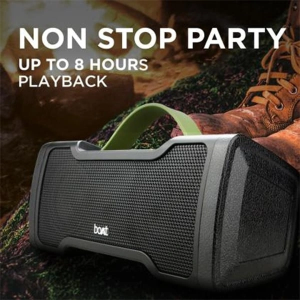 boAt Stone 1010 Bluetooth Speaker - Black - Black