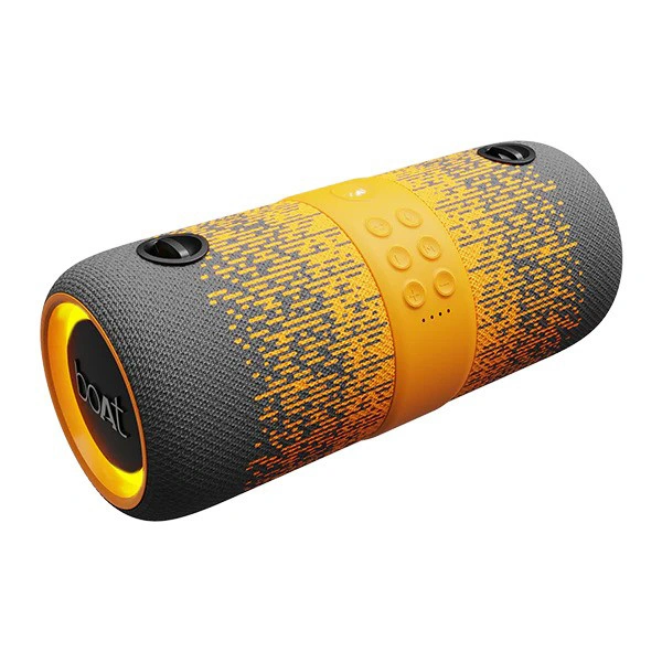 boAt Stone 1200F 14W Bluetooth Speaker with Upto 9 Hours Battery - Yellow - Yellow