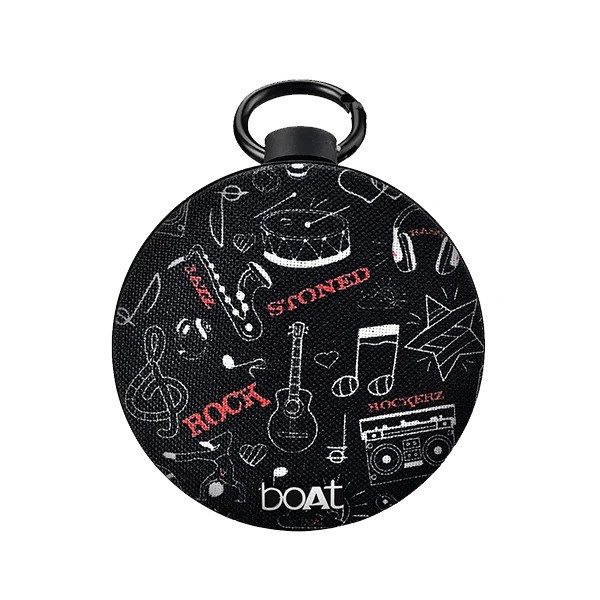 boAt Stone 260 Portable Bluetooth Speaker - Charcoal Black - Charcoal Black