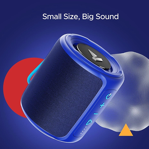 boAt Stone 352 Bluetooth Speaker with 10W RMS Stereo Sound - Black - Black