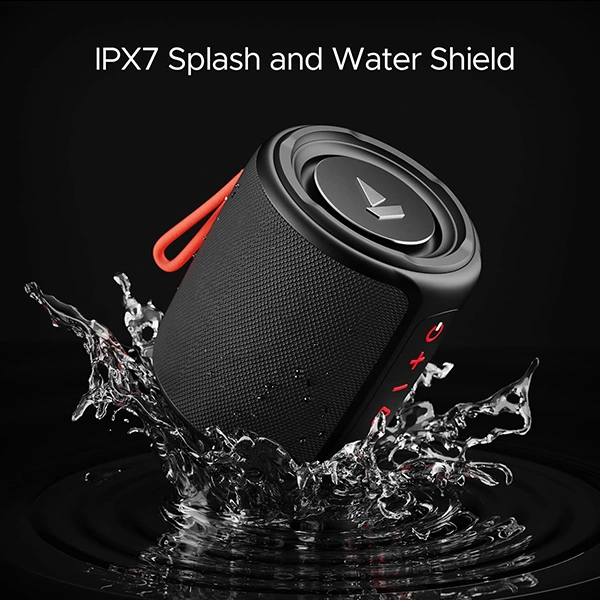 boAt Stone 352 Bluetooth Speaker with 10W RMS Stereo Sound - Black - Black