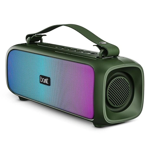 boAt Stone 580 Bluetooth Speaker with 12W RMS Stereo Sound - Green - Green